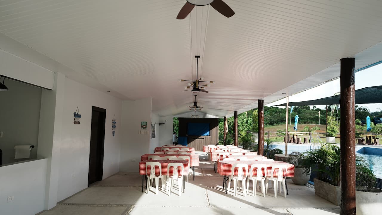 Pool area